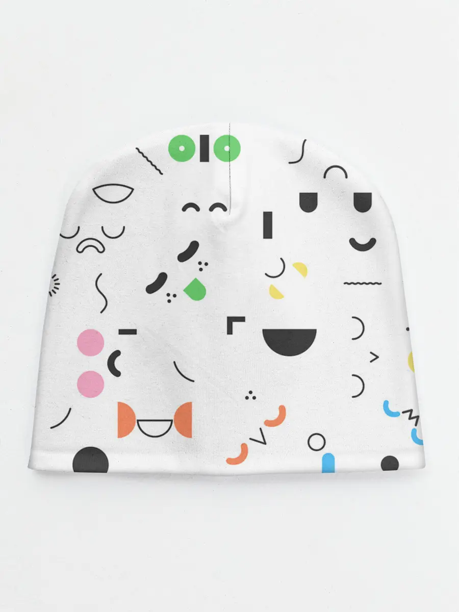 Детская шапка / TOCA BOCA УЗОР ФОН