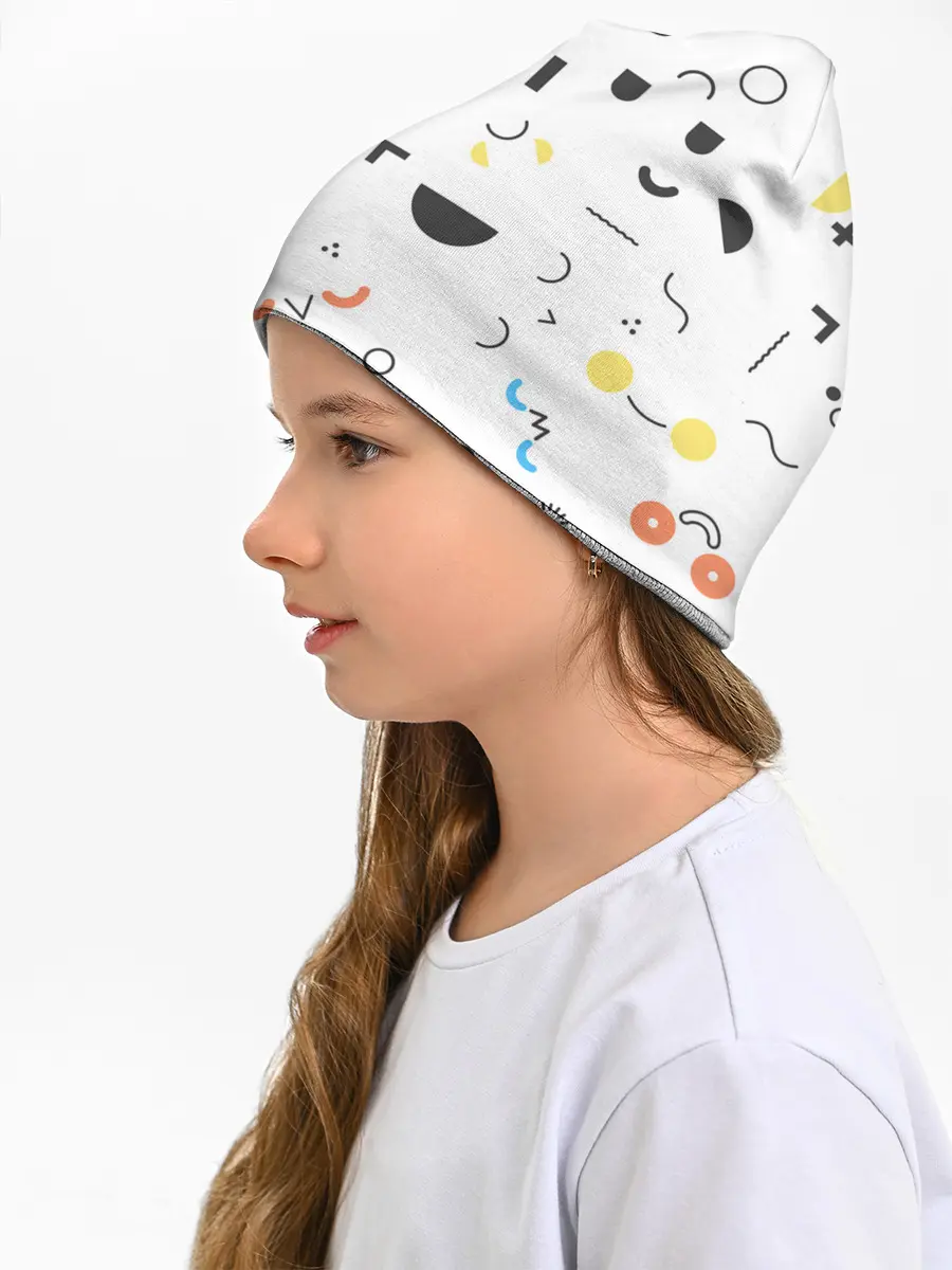 Детская шапка / TOCA BOCA УЗОР ФОН