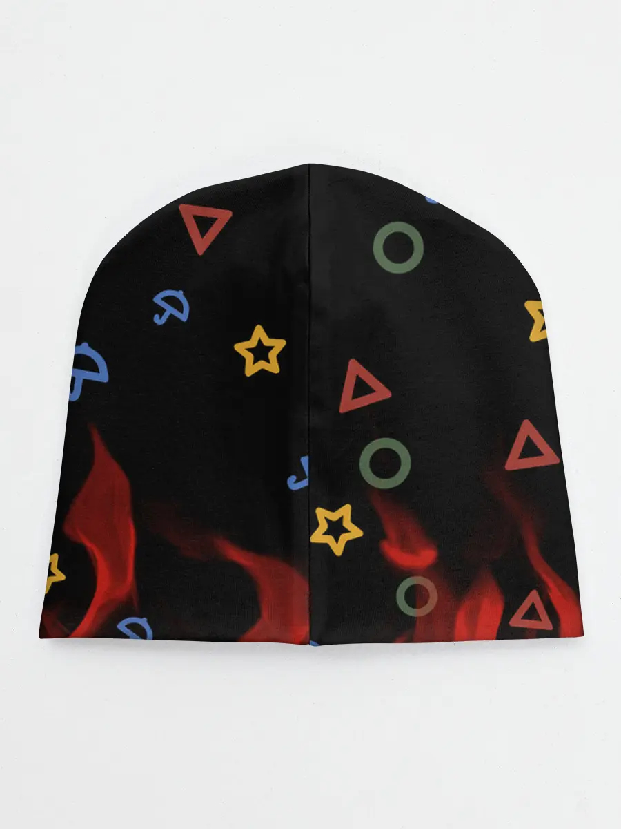 Детская шапка / Игра в кальмара пламя.