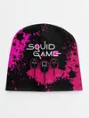 Детская шапка / Squid Game брызги красок стража.