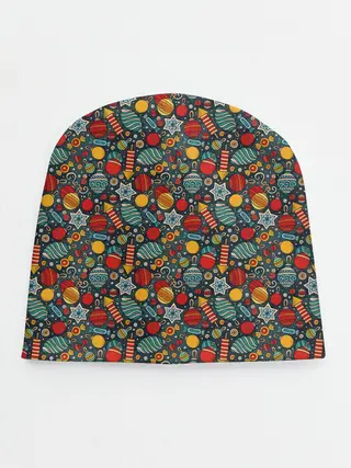 Детская шапка / Новогодняя Праздничная Символика