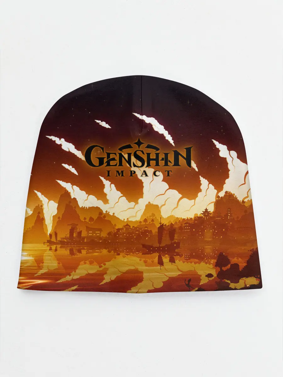 Детская шапка / Genshin Impact - Закат над Ли Юэ