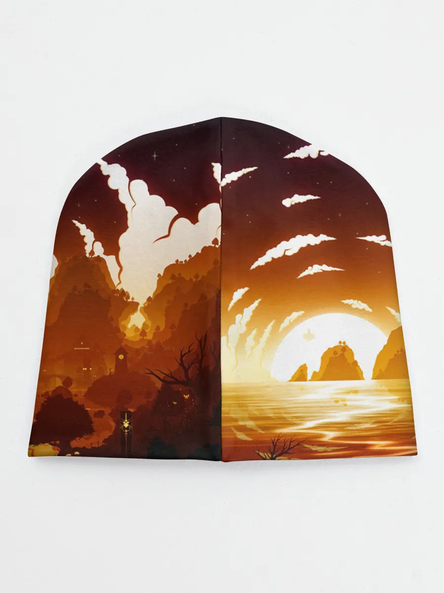 Детская шапка / Genshin Impact - Закат над Ли Юэ