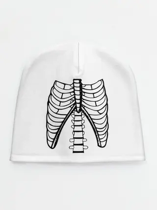 Детская шапка / ребра скелета