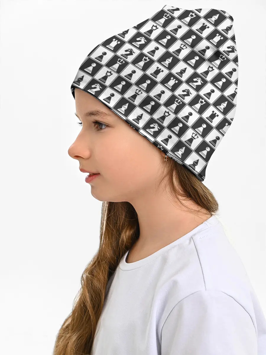 Детская шапка / Шахматы