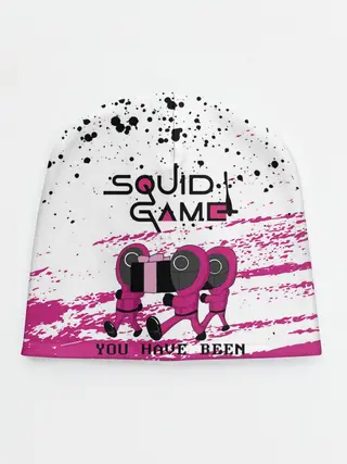 Детская шапка / Squid Game - Вы были исключены.