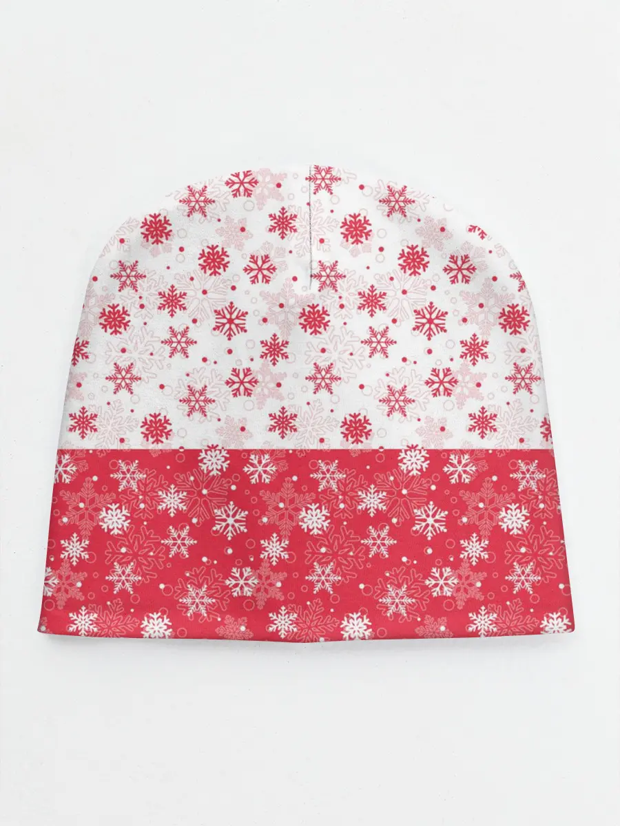 Детская шапка / Снежинки