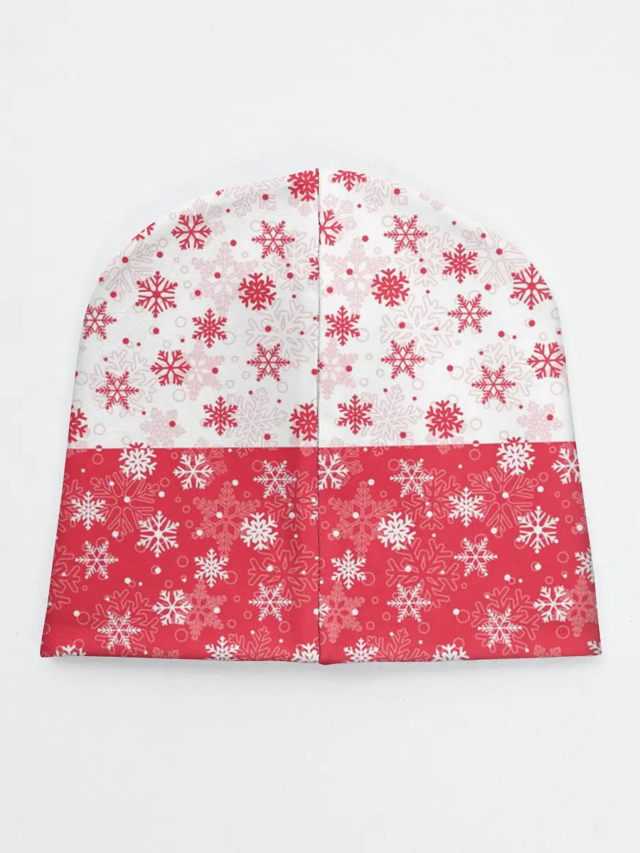 Детская шапка / Снежинки