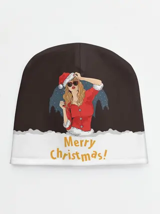 Детская шапка / Снегурка