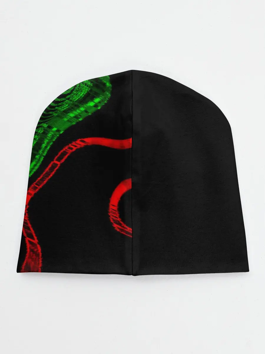 Детская шапка / Неоновый хаос 3D/Neon chaos 3D