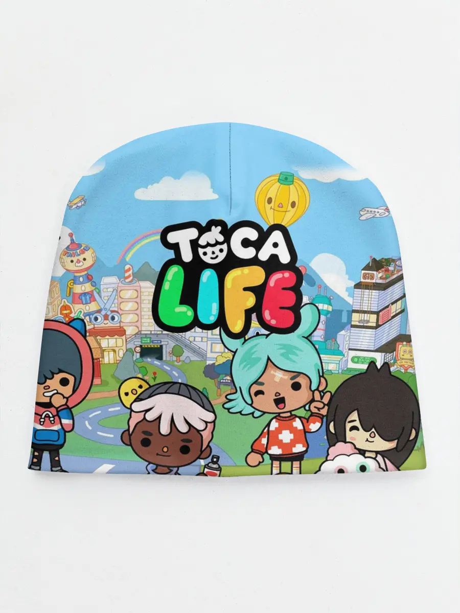 Детская шапка / Toca Boca | Тока бока Рита, Зик, Нари, Леон