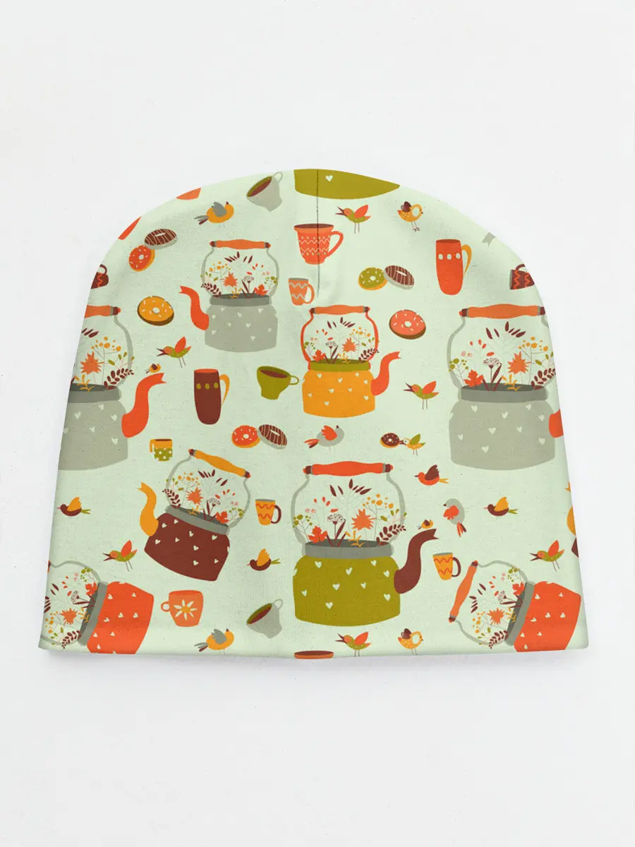 Детская шапка / осенние чаепитие