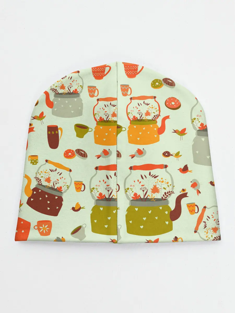 Детская шапка / осенние чаепитие