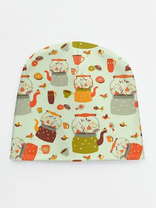 Детская шапка / осенние чаепитие