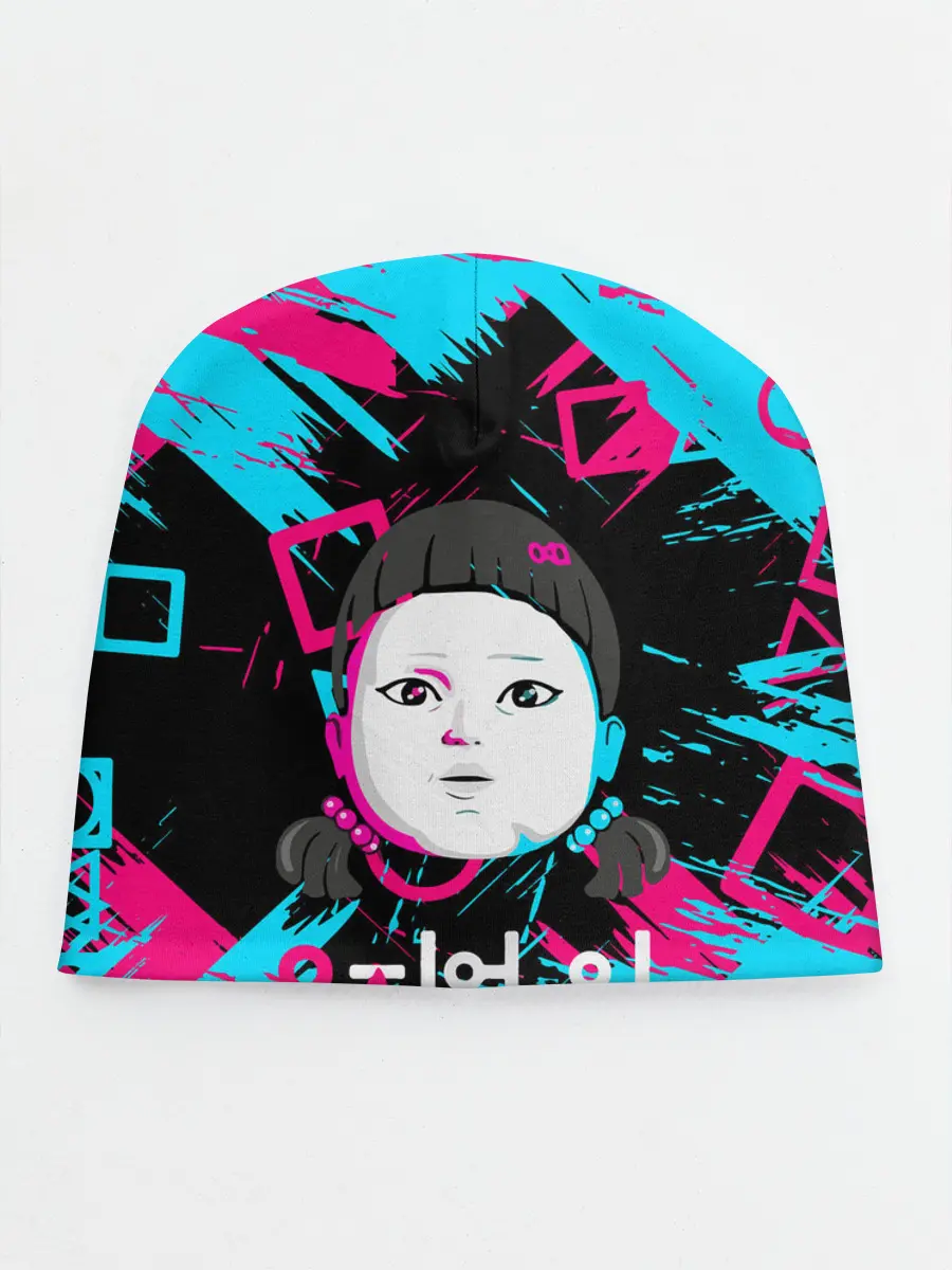 Детская шапка / SQUID GAME | ИГРА В КАЛЬМАРА | DOLL,