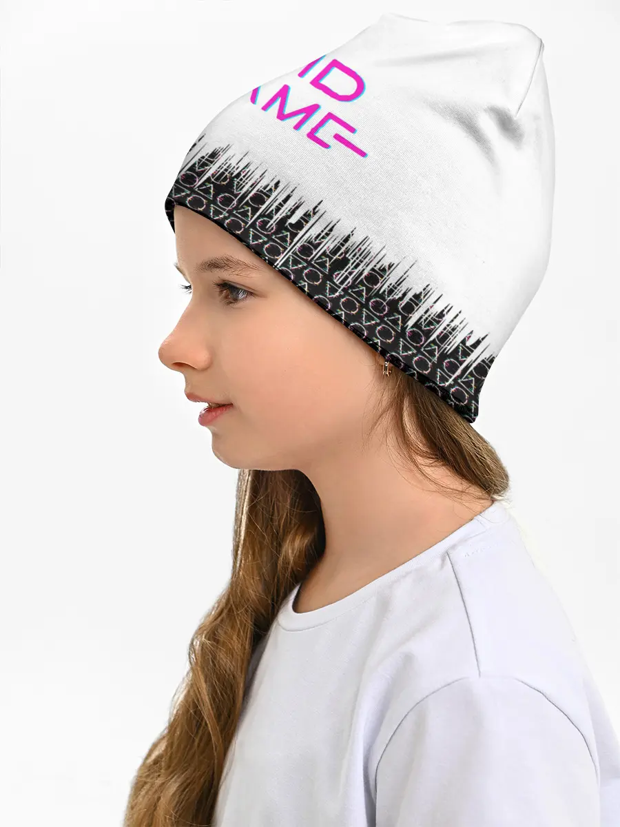 Детская шапка / Игра в кальмара фигуры,