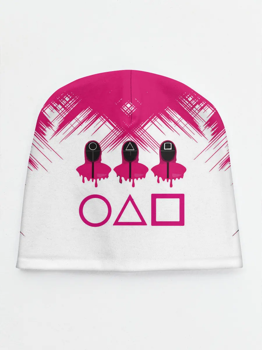 Детская шапка / Игра в кальмара | геометрические фигуры,