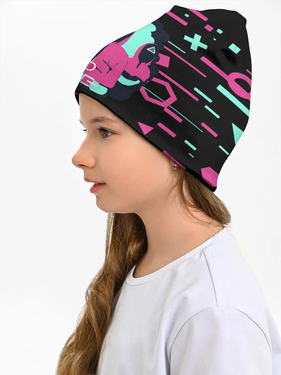 Детская шапка / Игра в кальмара |