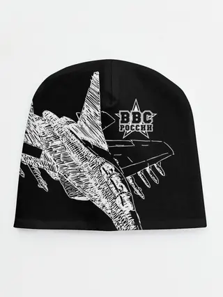 Детская шапка / Истребитель штрихом ВВС России