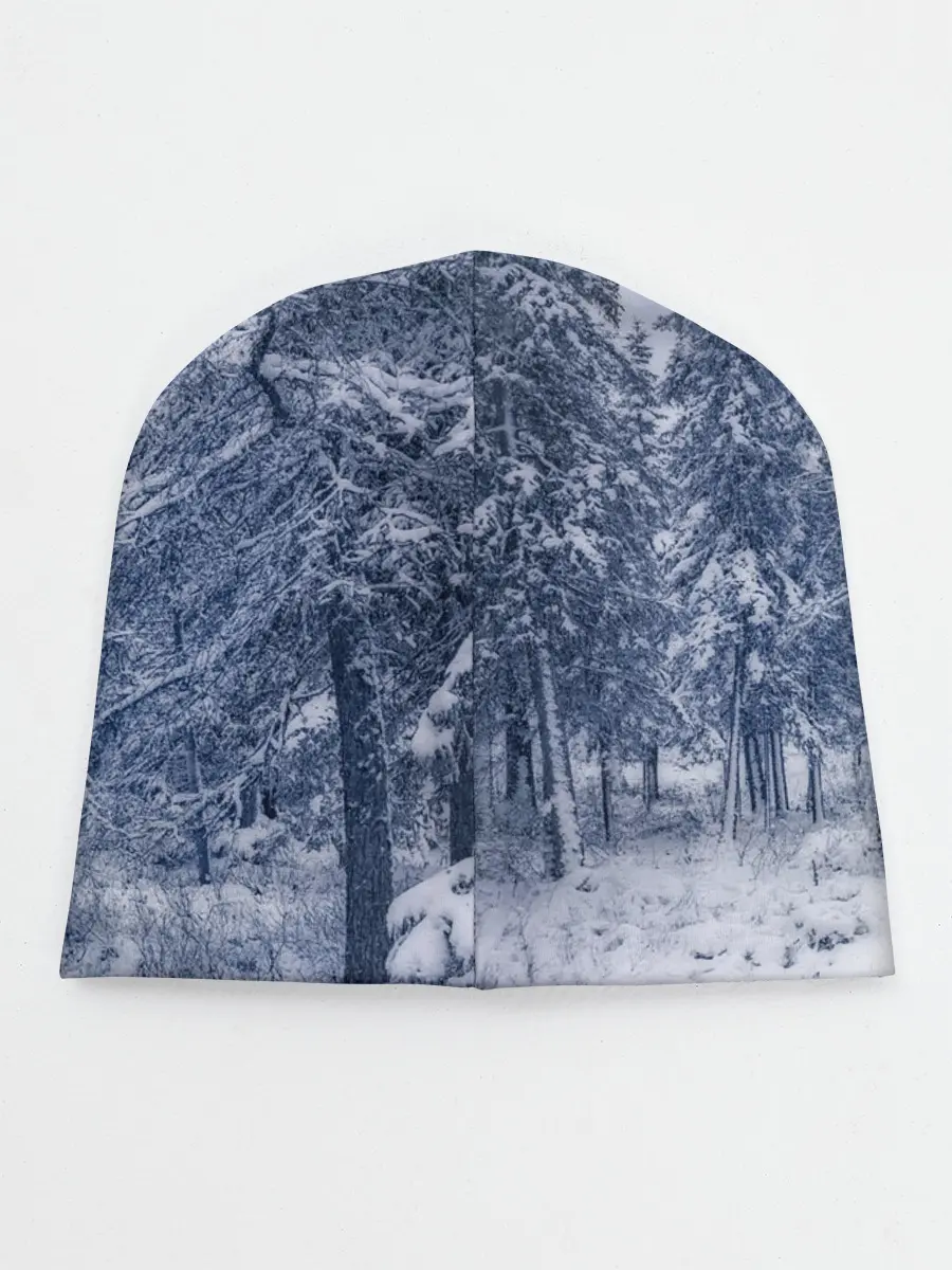 Детская шапка / СНЕЖНЫЙ ПЕЙЗАЖ