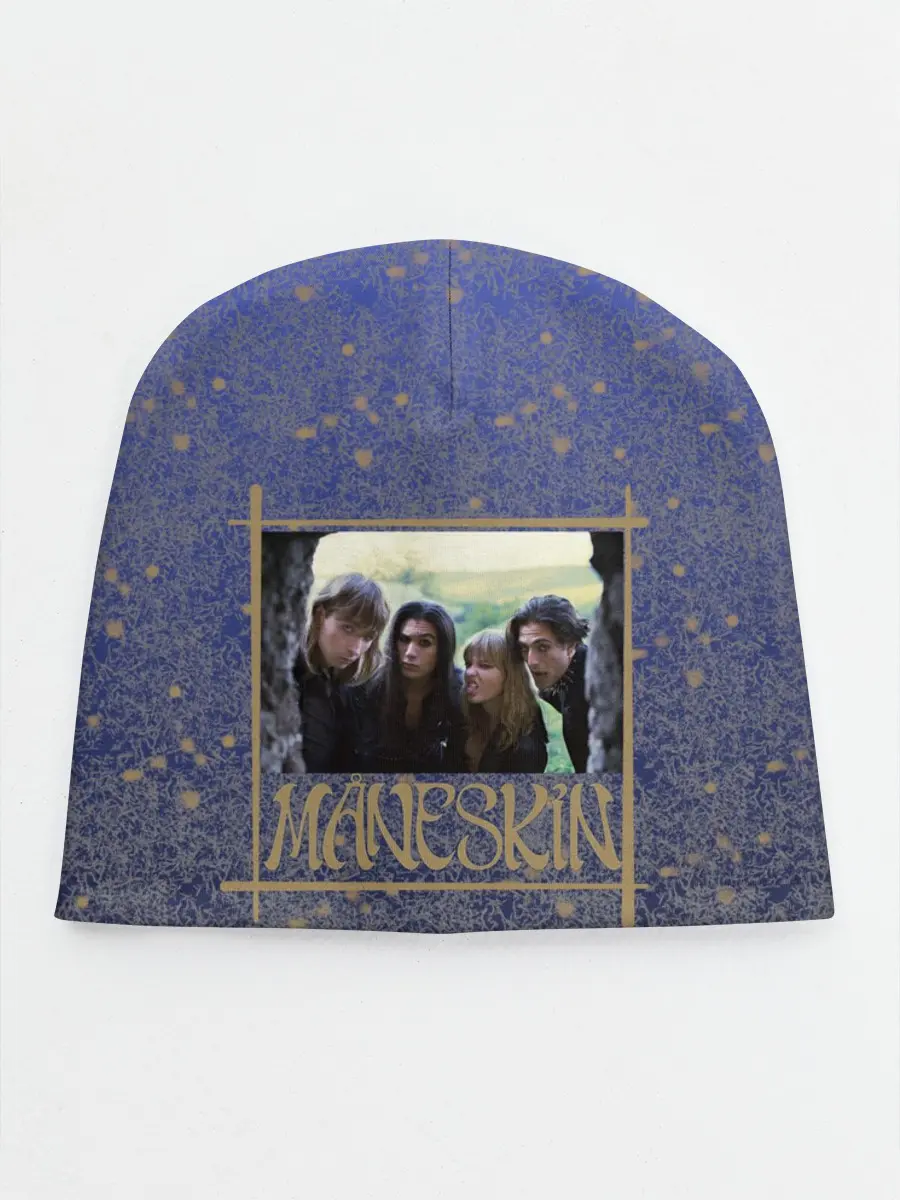 Детская шапка / Maneskin в серебре и золоте