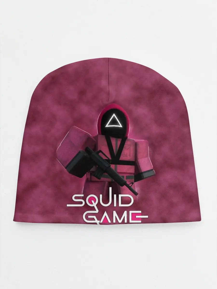 Детская шапка / ИГРА В КАЛЬМАРА РОБЛОКС | SQUID GAME