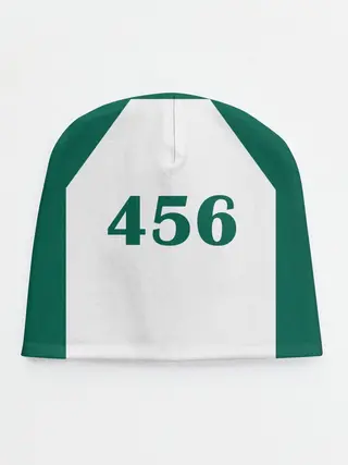 Детская шапка / Как в Игре в Кальмара. Футболка 456 игрока