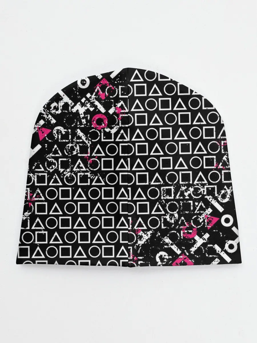 Детская шапка / ИГРА В КАЛЬМАРА СТРАЖ КВАДРАТ | SQUID GAME