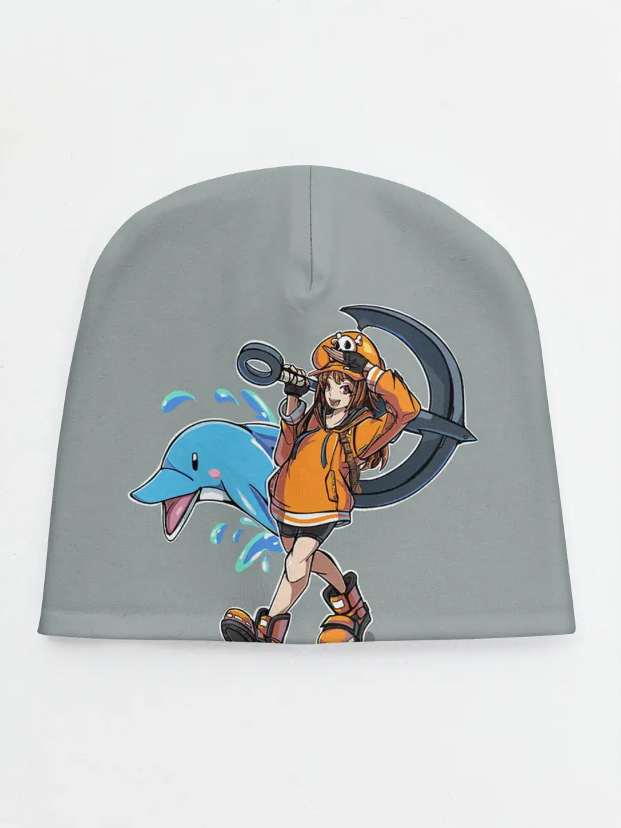 Детская шапка / May whith dolphin