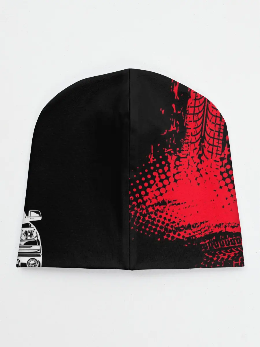 Детская шапка / Тойота | Красные следы