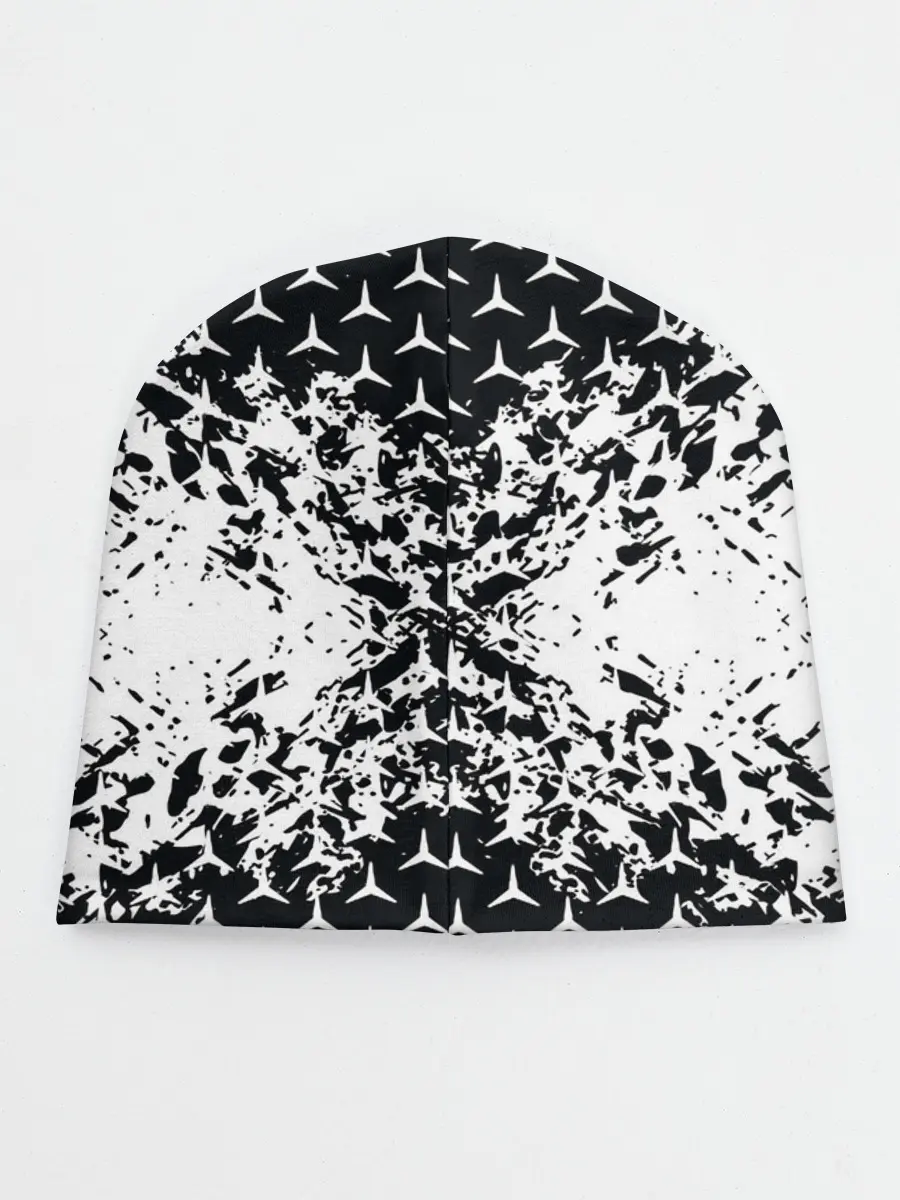 Детская шапка / Mercedes | брызги красок,