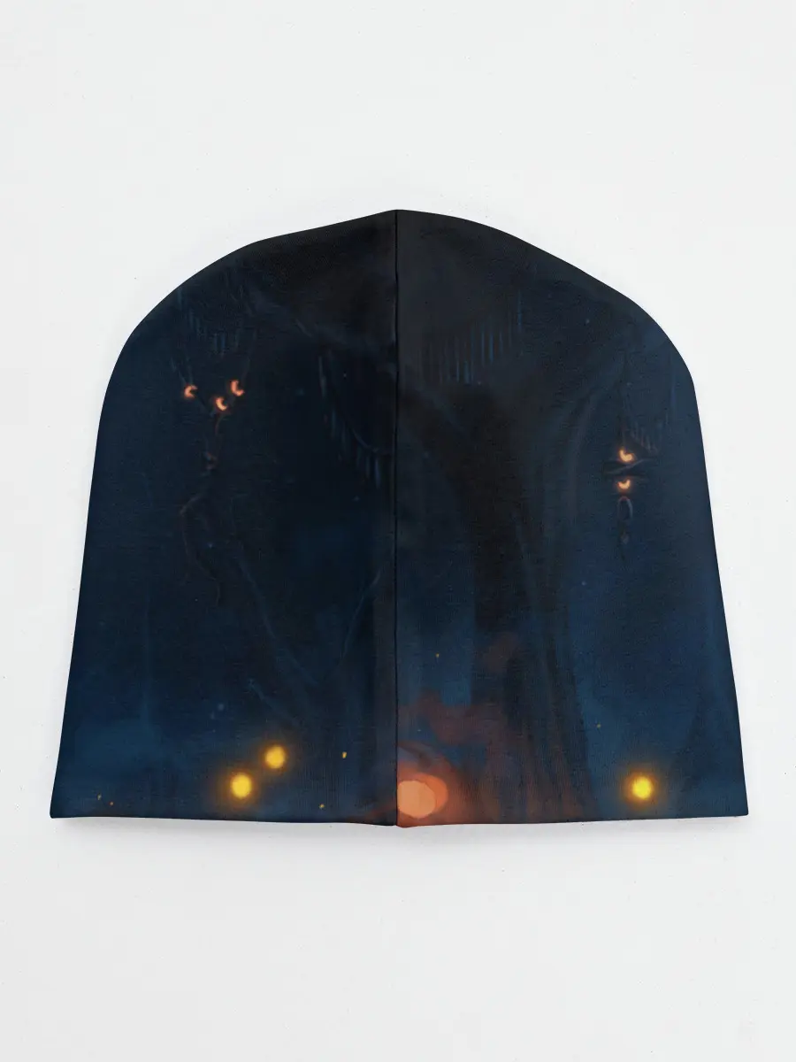 Детская шапка / ТЫКВИННЫЙ МОНСТР В ТУМАНЕ / ХЕЛЛОУИН