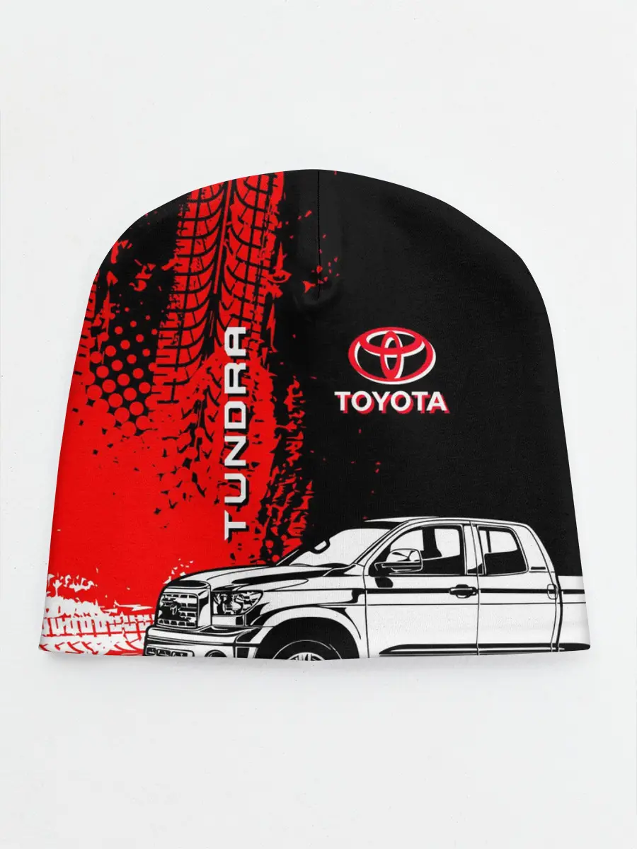 Детская шапка / Тойота Тундра следы шин