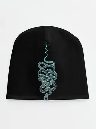 Детская шапка / вьющаяся змея