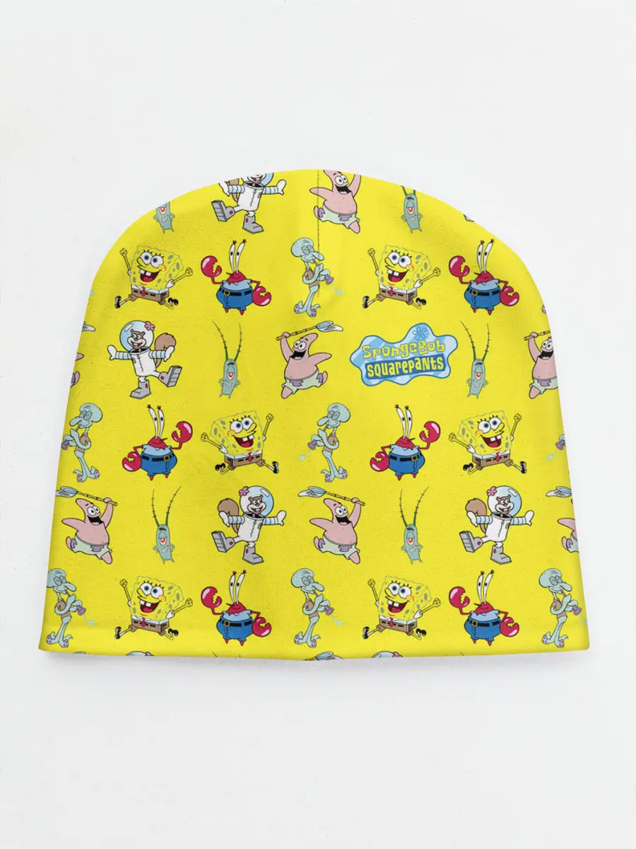 Детская шапка / SpongeBob pattern