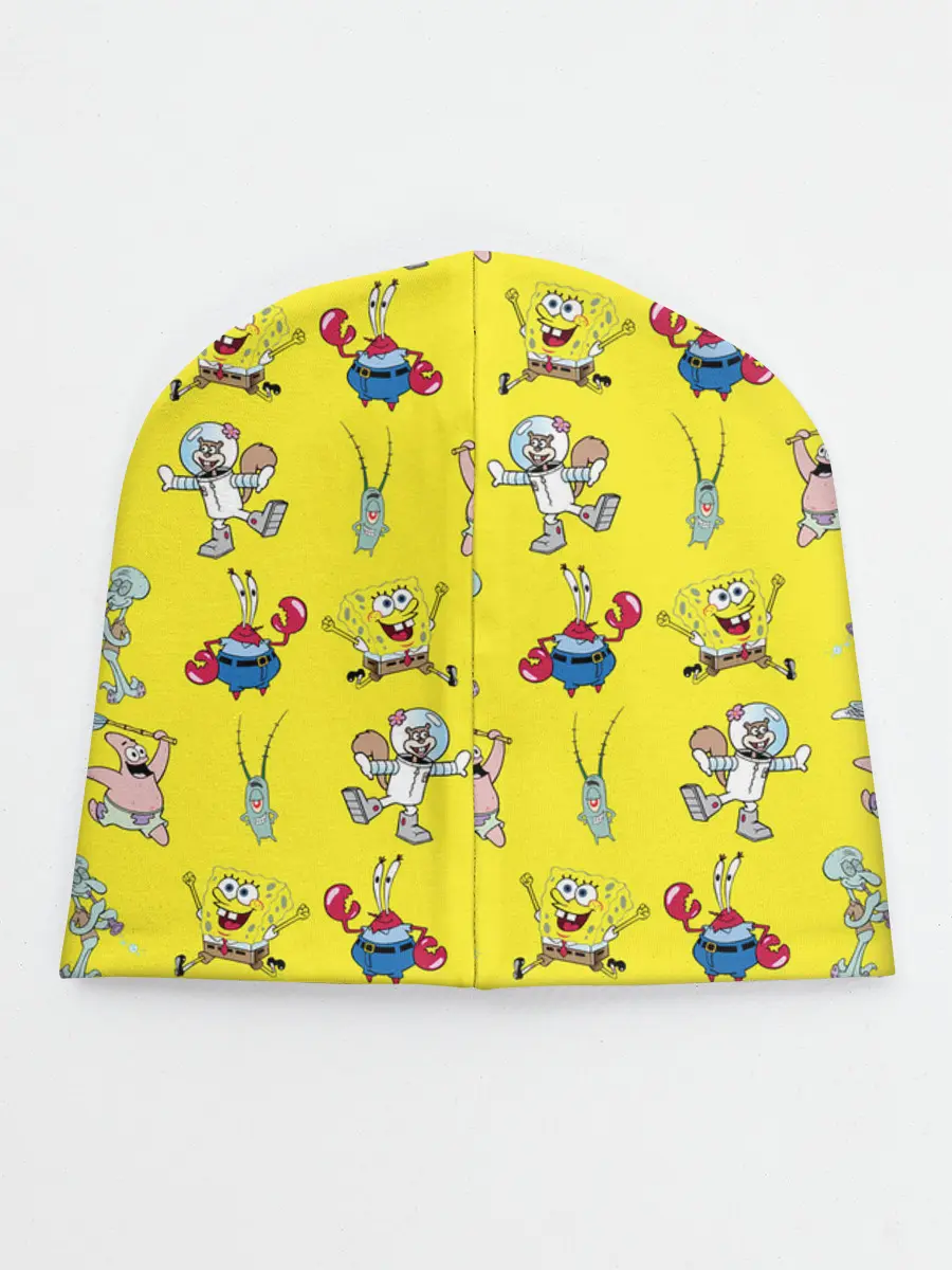 Детская шапка / SpongeBob pattern