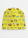 Детская шапка / Губка Боб паттерн