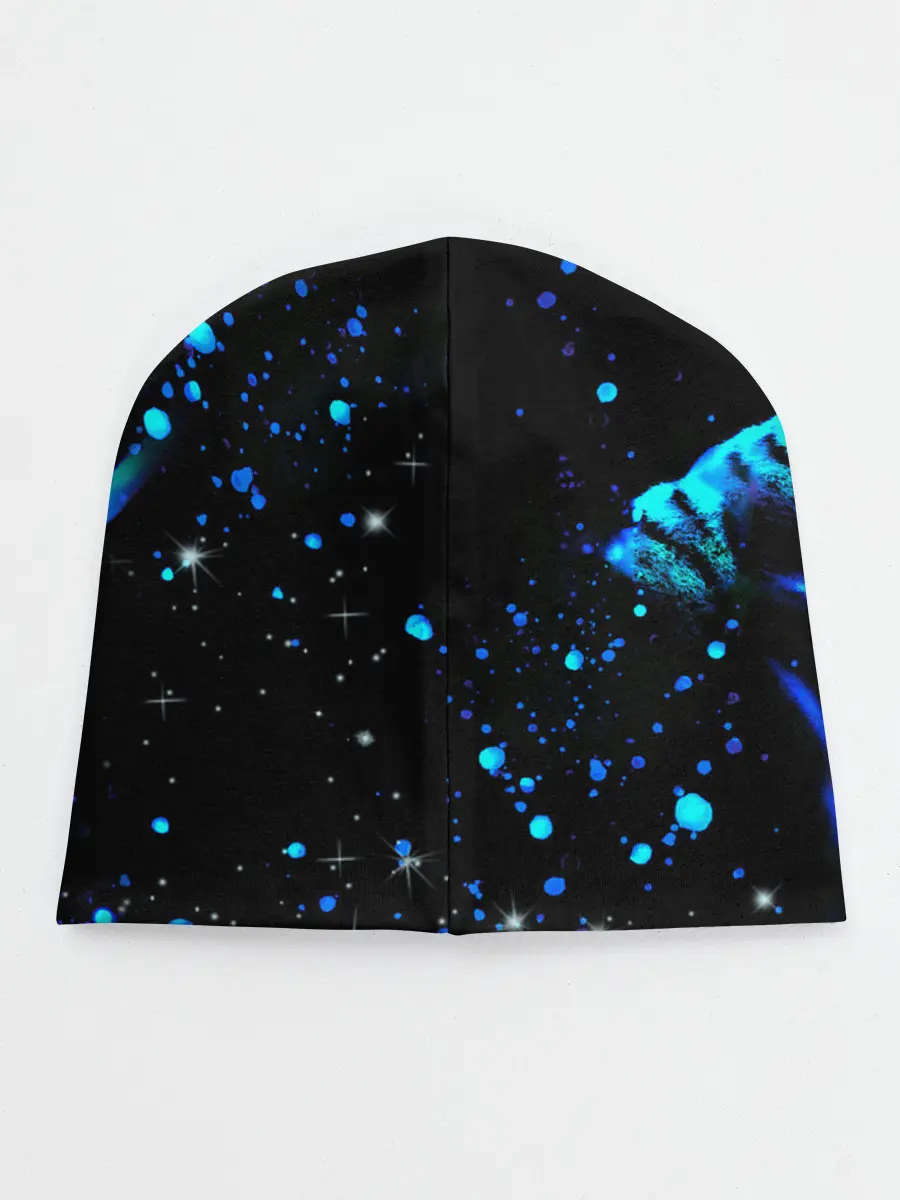 Детская шапка / Синий водяной тигр