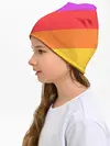 Детская шапка / РАДУЖНАЯ ГЕОМЕТРИЯ / RAINBOW GEOMETRY