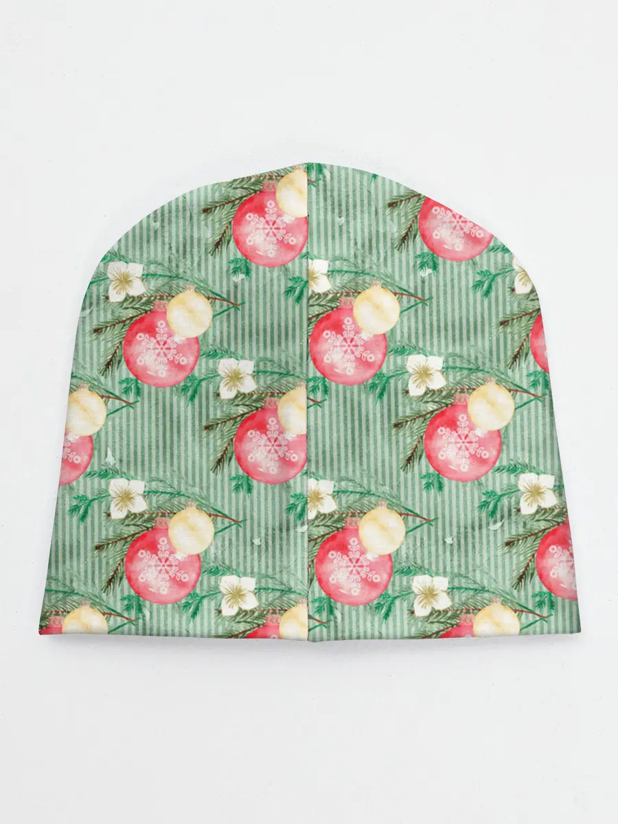 Детская шапка / Елочные игрушки шары