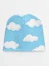Детская шапка / Белые облака
