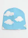 Детская шапка / Белые облака