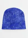 Детская шапка / Синие мазки