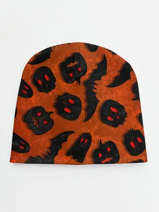 Детская шапка / Halloween print