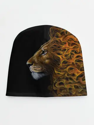 Детская шапка / ПЛАМЕННЫЙ ЛЕВ