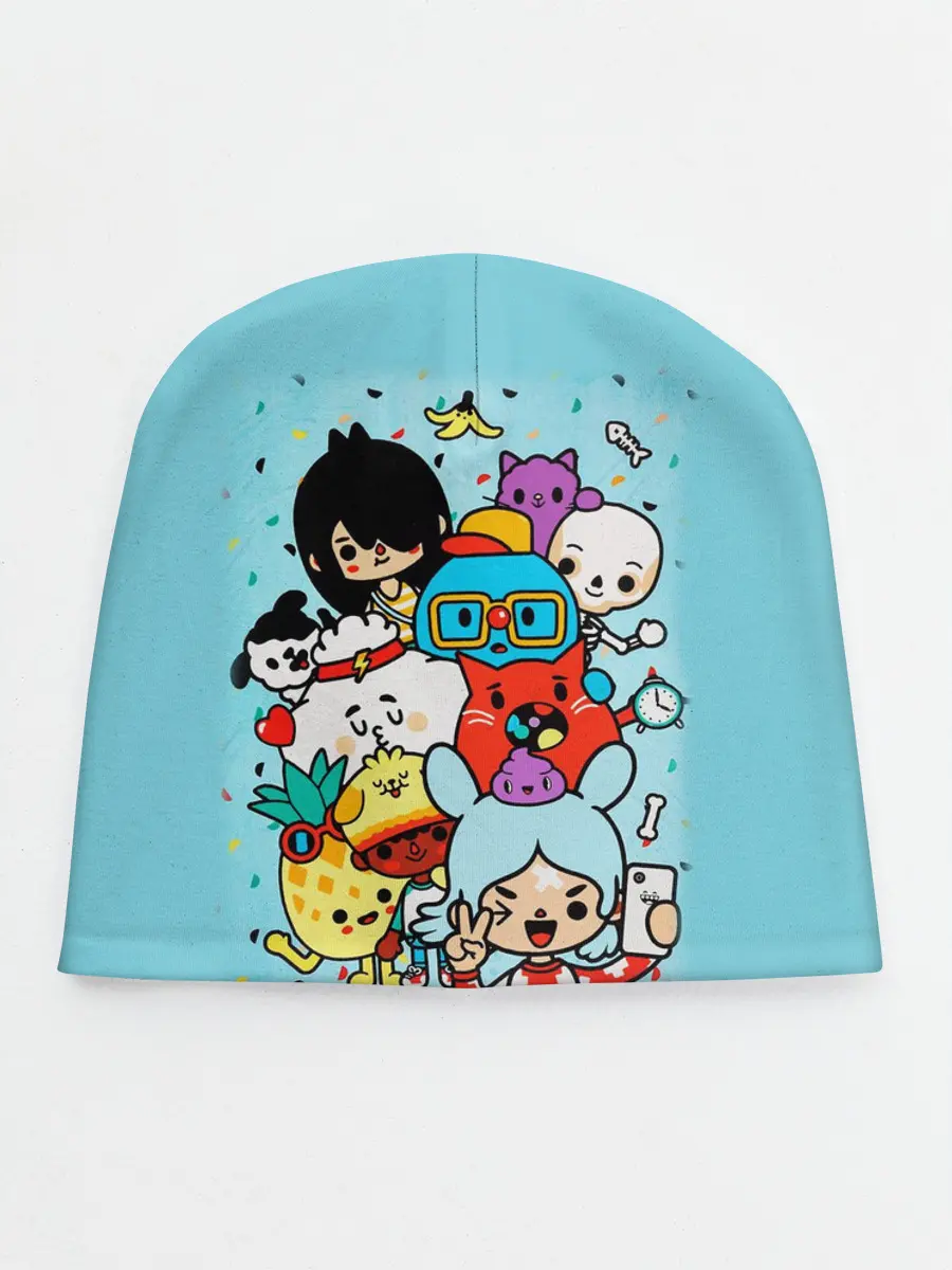 Детская шапка / Toca Boca | Тока бока персонажи из игры