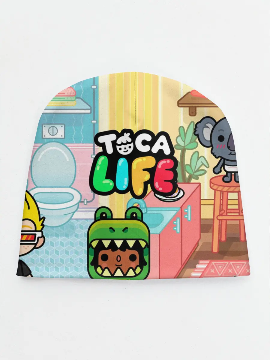 Детская шапка / Toca Boca | Тока бока костюм крокодила
