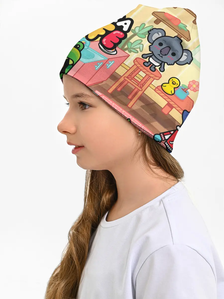 Детская шапка / Toca Boca | Тока бока костюм крокодила