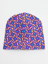 Детская шапка / Красочный фон с цветами