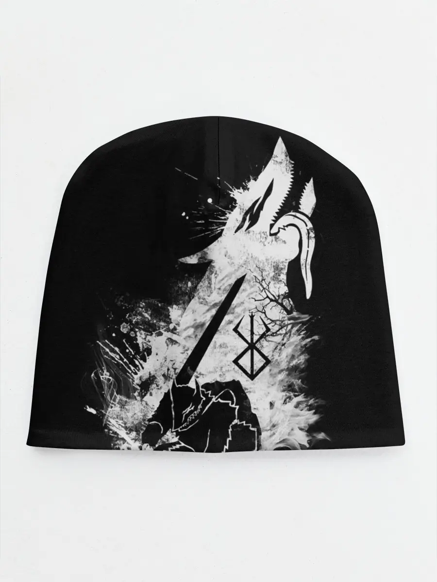 Детская шапка / БЕРСЕРК БЕЛЫЙ ГАТС С МЕЧОМ